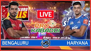 Vivo Pro Kabaddi Live Bengaluru Bulls vs Haryana Steelers Live  BLR vs HAR Pro Kabaddi Live Match [upl. by Selrac154]