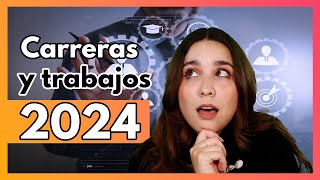 Carreras y trabajos con mayor crecimiento en 2024 🚀🤖 Carreras 2024 [upl. by Annor]