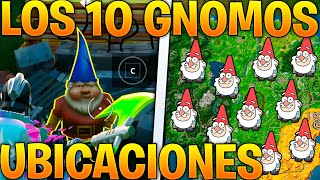 TODAS LAS UBICACIONES DE GNOMOS OCULTOS DE FORTNITE OG TEMPORADA 5  TODOS LOS GNOMOS FORTNITE 10 [upl. by Nolaj]