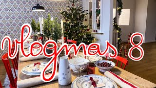 Addobbi di lusso per la tavola Royal Copenhagen Christmas Table Exhibition  Vlogmas 8 [upl. by Gershom851]