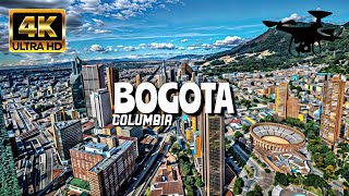 Bogota Colombia In 4K By Drone  Amazing View Of Bogota Colombia [upl. by Lleumas791]