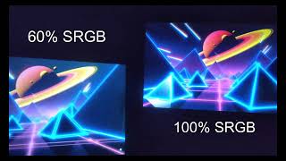 100 SRGB vs 60SRGB [upl. by Estas]