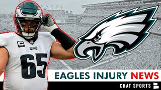 Philadelphia Eagles Injury News ALERT On Lane Johnson From Nick Sirianni On 94 WIP [upl. by Nicol]