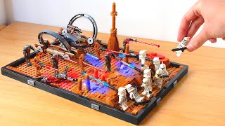 LEGO Star Wars  Battle of Geonosis Diorama MOC [upl. by Sharity]