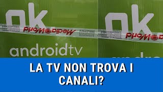 TV OK  Come aggiungere manualmente un canale TV con la sintonizzazione manuale  DVBT2 short [upl. by Bergstrom]