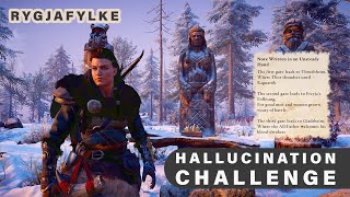 How to do the Fly Agaric Hallucination Challenge in Rygjafylke ► Assassins Creed Valhalla [upl. by Roxie]