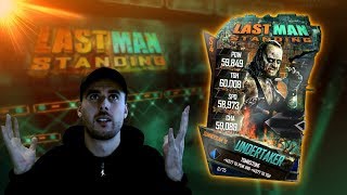 WWE SUPERCARDLAST MAN STANDING UNDERTAKERx2 BATTLEGROUNDна русском [upl. by Franck]