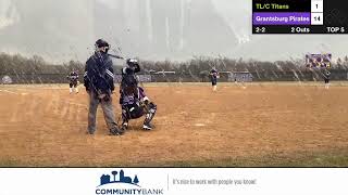 TLC Titans  Grantsburg Pirates Softball [upl. by Magdaia]