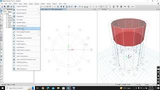 Elevated Water Tank Modeling amp Analysis  ETABS [upl. by Adlesirk]