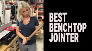 Best benchtop jointer Wahuda 8 in jointer Best jointer for small woodworking shop [upl. by Edith]