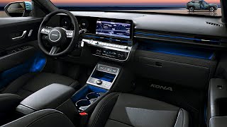 2024 Hyundai Kona  INTERIOR amp Color Options [upl. by Kciredec538]