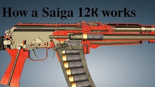 How a Saiga 12К030 works [upl. by Yssenhguahs]