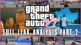 GTA VI  Full Leaks Analysis Part 2 [upl. by Ninahs743]