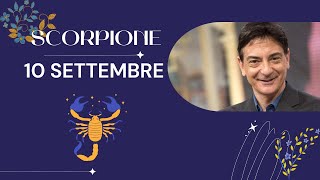 Scorpione ♏️ Loroscopo di Paolo Fox  10 Settembre 2024  Più acuti e intuitivi con la Luna [upl. by Ateekahs]