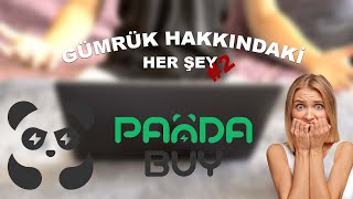 GÜMRÜK HAKKINDA MERAK EDİLEN HER ŞEY 2  Pandabuy Türkçe Gümrük [upl. by Llerahc]