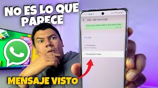 Qué pasa si desactivas las confirmaciones de lectura WhatsApp trucosdewhatsapp shorts tutorial [upl. by Allegna]