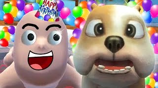 BABY GETS A PET PUPPY FOR HIS BIRTHDAY  🎂🎈🎁Whos Your Daddy Funny Moments [upl. by Sathrum]