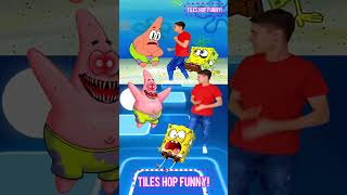 SpongeBob SquarePants ⚡ Patrick ⚡ Bro Hacker ⚡ Carbs ⏩ Coffin Dance  Tiles Hop coffindance shorts [upl. by Ahcire]