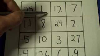 Magic Square Tutorial [upl. by Adnohsed599]