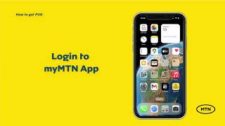 How To Access A PUK Code via USSD amp MyMTNApp [upl. by Anrat]