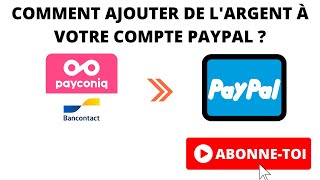 Comment ajouter de largent à votre compte PayPal [upl. by Pardoes]