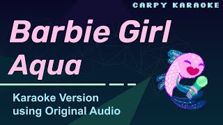 Aqua  Barbie Girl  Duet Karaoke [upl. by Aynom]