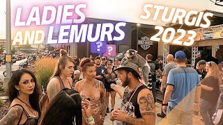 STURGIS Motorcycle Rally 2023 LADIES And LEMURS [upl. by Celesta]