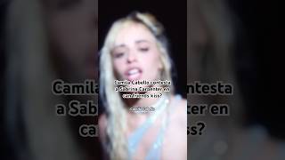 CAMILA CABELLO responde a SABRINA CARPENTER en CAN FRIENDS KISS sabrinacarpenter camilacabello [upl. by Adnala]