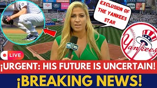 🔴NEWS BOMB THE YANKEES ACE IS READY TO MAKE A DRAMATIC MOVE IS HE OUT OF THE YANKEES YANKEES NEWS [upl. by Stricklan]