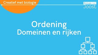 Ordening  Domeinen en rijken  Creatief met Biologie [upl. by Ajam]