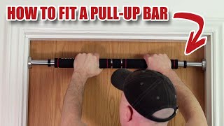 How to Fit a Pullup Bar in a Doorway [upl. by Ignaz]