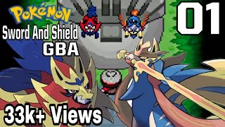 POKEMON SWORD AND SHIELD GBA PART 1  POKEMON ROM HACK GAMEPLAY AND WALKTHROUGH [upl. by Samuella]