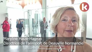 Une nouvelle aérogare pour l’aéroport Deauville Normandie [upl. by Notyep]