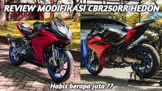 Review Modifikasi CBR250RR SP HEDON  Full review baby rr [upl. by Sibby461]