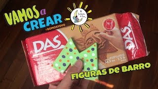 Vamos a crear figuras con Cerámica Fría DAS TutorialConCausa [upl. by Yejus]