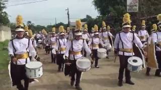 Honduras  Banda De Guerra Presentacion En Guaymitas 14 Septiembre 2016 Parte 1 [upl. by Marciano]