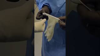 How to put on gloves for surgery [upl. by Boutis913]