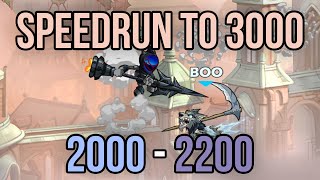 Brawlhalla Speedrun to 3000 ELO  2000  2200 [upl. by Elletsyrk]