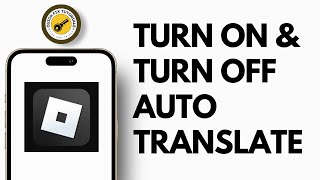 How To Turn OnOff Auto Translate In Roblox [upl. by Arem]