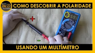 Como Descobrir a Polaridade Usando um Multímetro [upl. by Esdras]