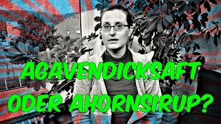 Agavendicksaft Ahornsirup Haushaltszucker Alles ungesund Interview mit Svenja Gaitzsch VEGAN [upl. by Joappa564]