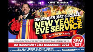 2023 December 31st New Year’s Eve Service With Pastor Chris [upl. by Chane115]