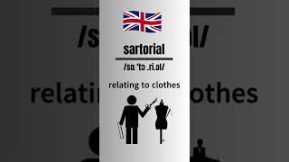 How to Pronounce sartorial in EnglishBritish Accent britishpronounciation learnenglish [upl. by Vyner]