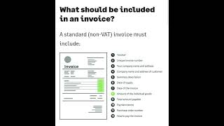 What to include on an invoice [upl. by Natassia407]