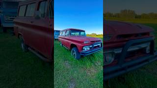 64 GMC Carryall napco 4x4 turningpointusa charliekirk automobile [upl. by Ahsil297]