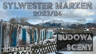 🔴Sylwester Marzeń TVP 20232024 Zakopane Budowa sceny  20231212 ASMR [upl. by Lah]