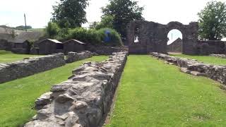 The historic circ 1164 Abaty Ystrad FflurStrata Florida Abbey Cistercian Ceredigion CymruWales [upl. by Barcellona]