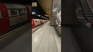 London Underground Northern line train arriving at Battersea Power Station [upl. by Aohk839]