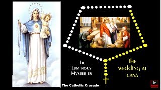 The Luminous Mysteries  VIRTUAL ROSARY  Thursdays [upl. by Webber]