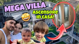 CI TRASFERIAMO in una MEGA VILLA con ascensore in casa HOME TOUR [upl. by Ardnaek]